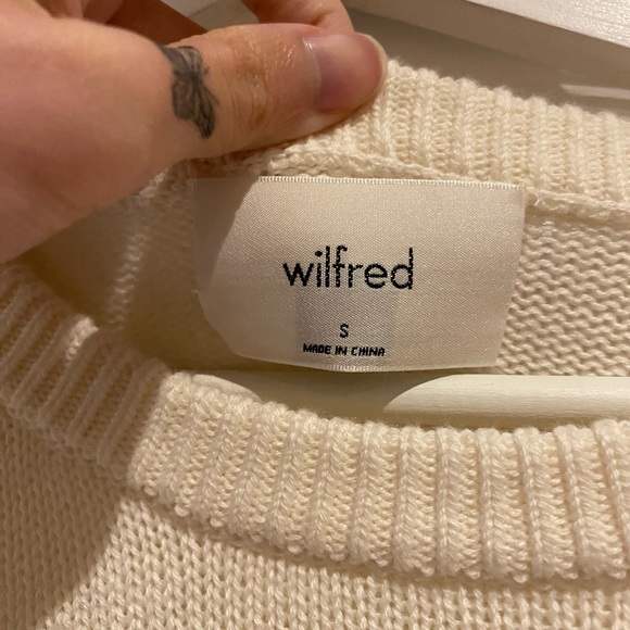 Aritzia Seabrook Sweater - Light Birch, S - Picture 3 of 3